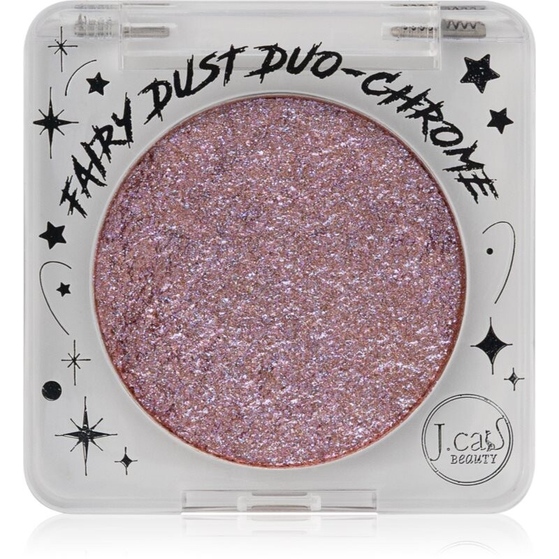 J.Cat Beauty Fairy Dust Duo-Chrome trblietavé očné tiene odtieň 101 Goblin Supercharged 2.3 g