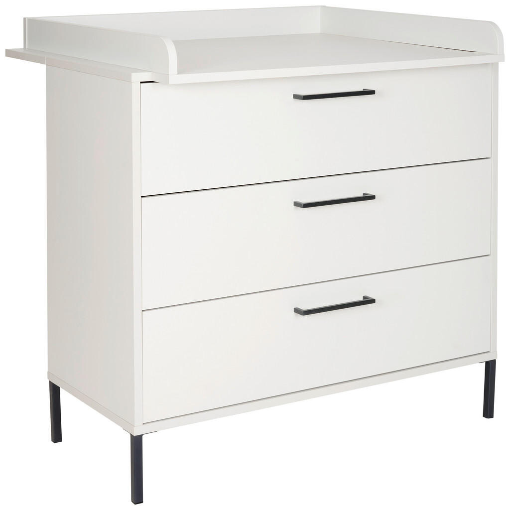 Jimmylee PREBAĽOVACIA KOMODA, 101/91/101/45/77 cm