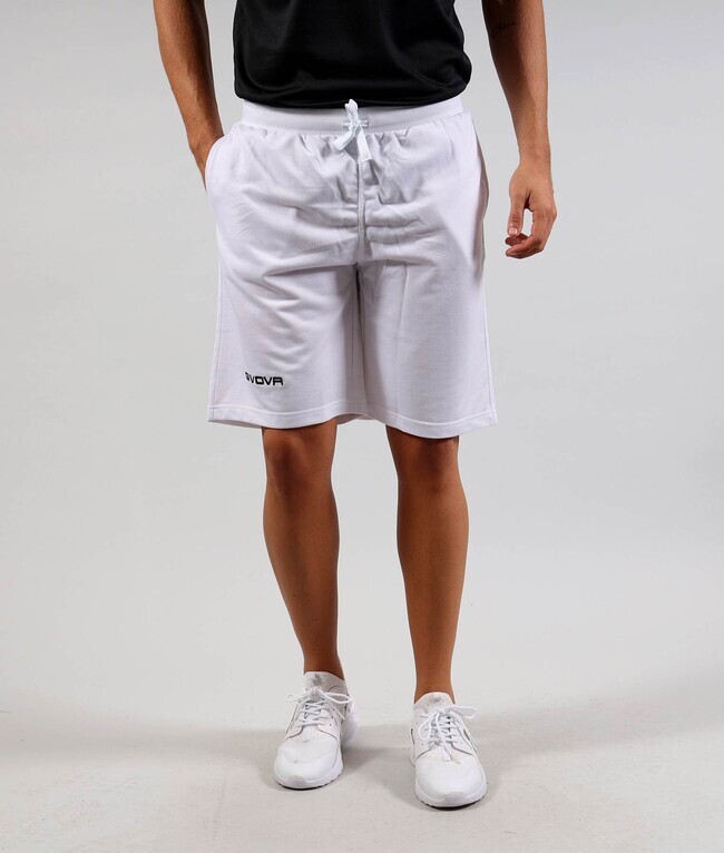 BERMUDA FRIEND COTONE TERRY šortky biela 2XL