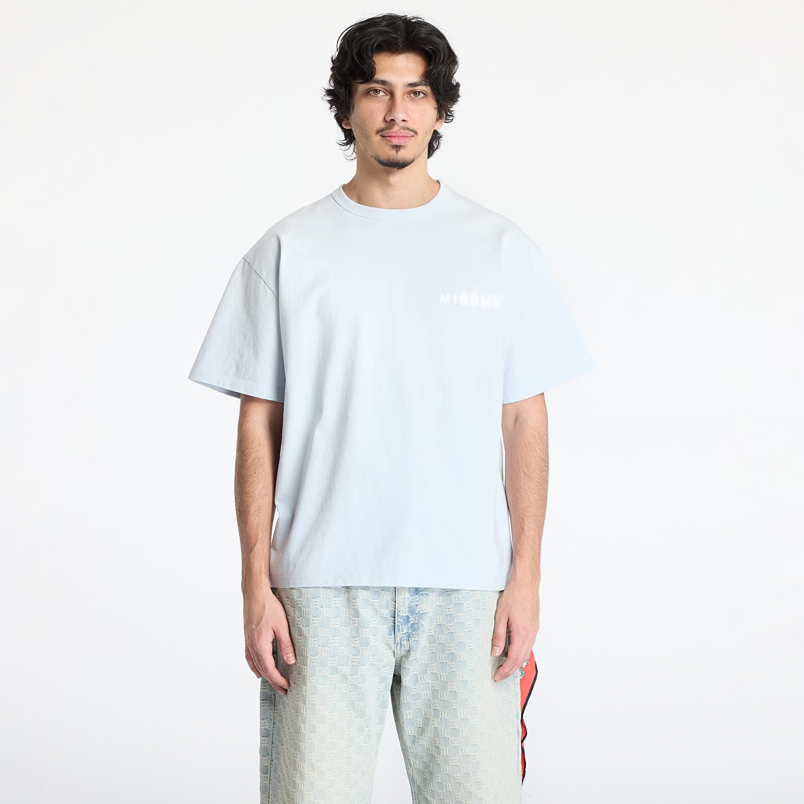 Tričko MISBHV Community Ocean Washed T-Shirt UNISEX Blue XXL