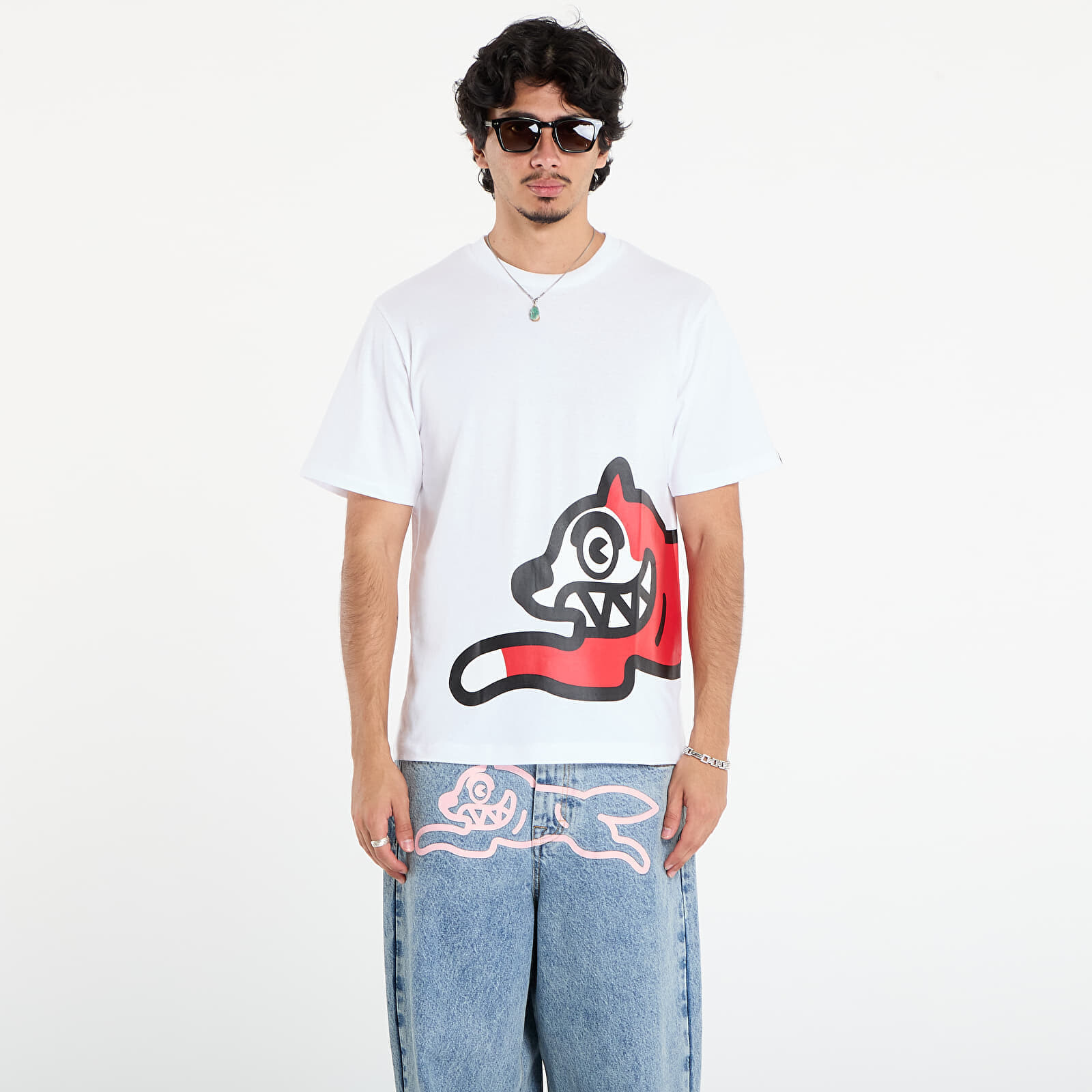 Tričko Billionaire Boys Club Icecream Jumbo Running Dog T-Shirt White XL