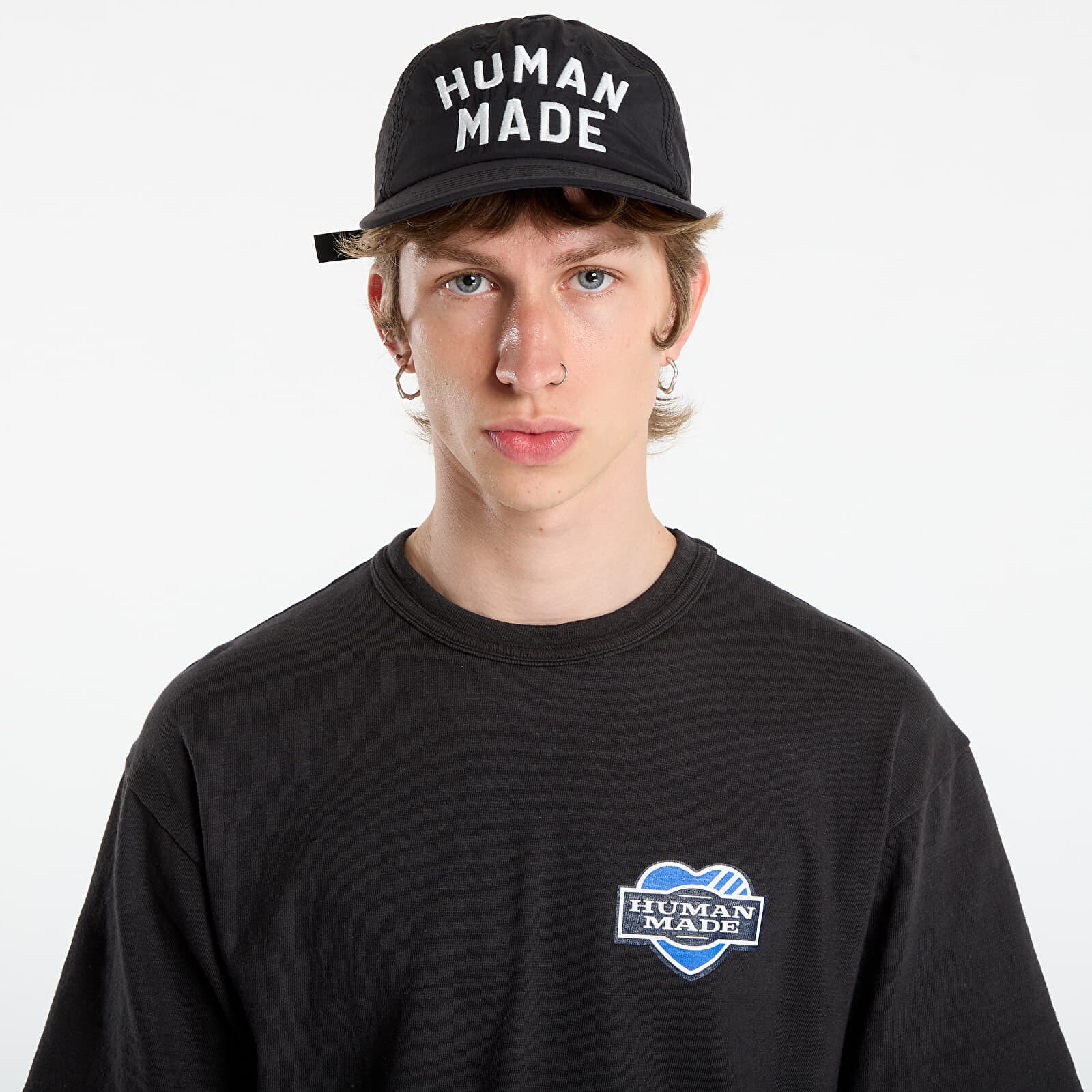 Šiltovka HUMAN MADE 5Panel Nylon Cap Black Universal