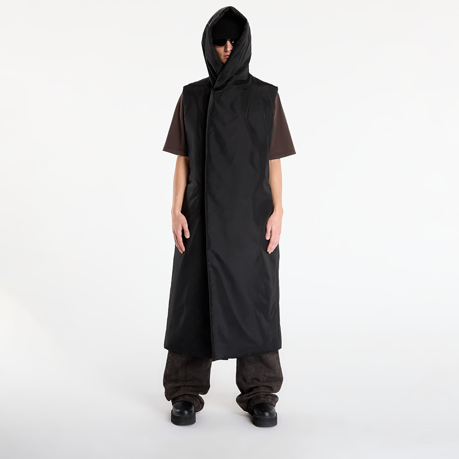 Kabát Rick Owens DRKSHDW Hooded Liner Black M