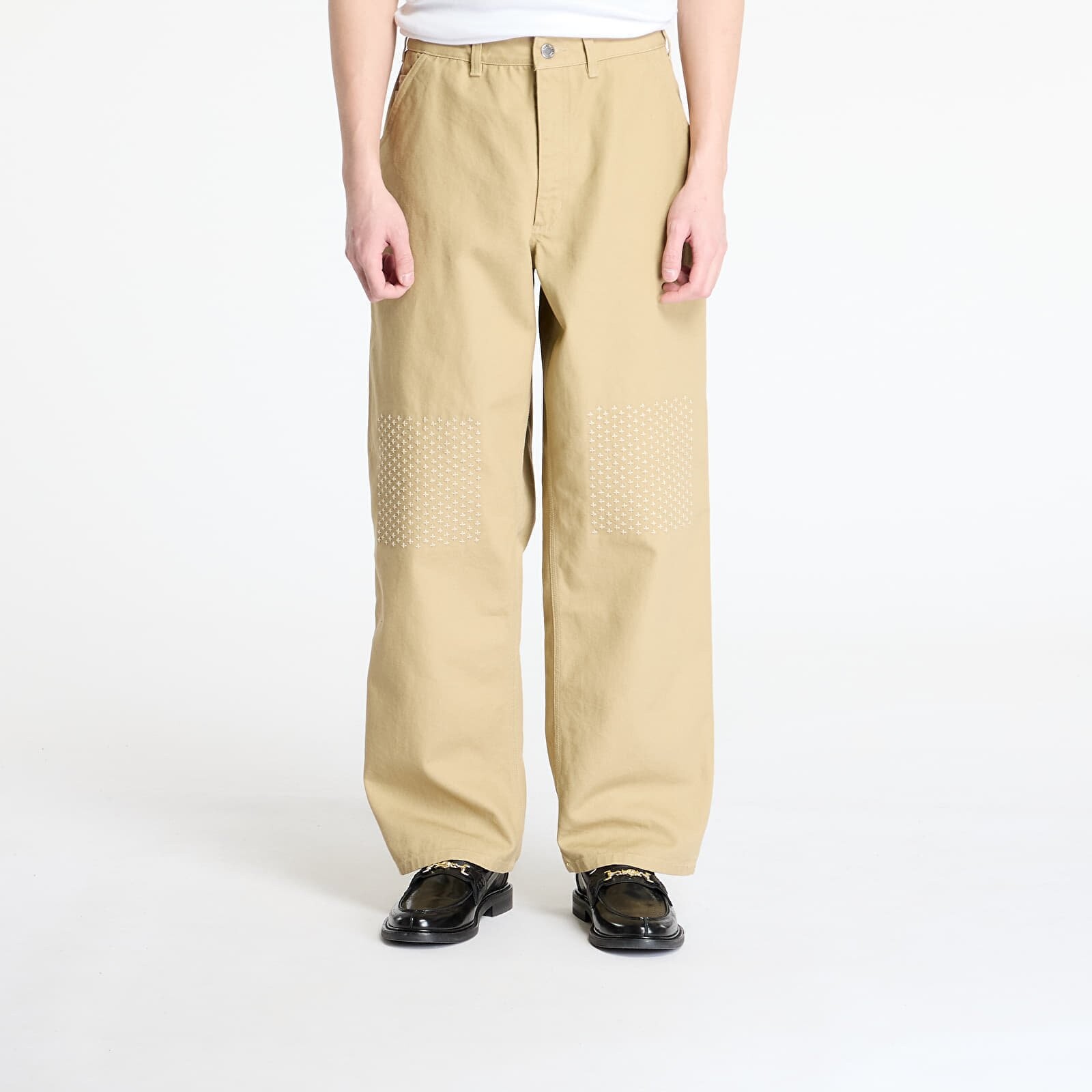 Džínsy Nike Life Men's Carpenter Pants Parachute Beige/ Parachute Beige 36