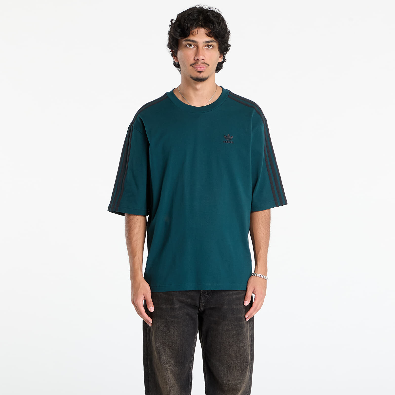 Tričko adidas Adicolor Oversized T-Shirt Aurora Ivy M