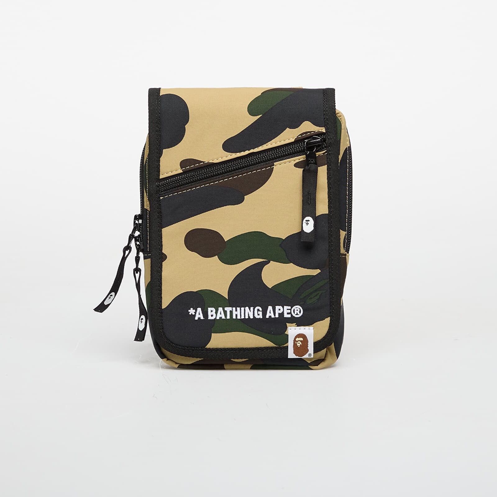 A BATHING APE 1St Camo Phone Bag Yellow Universal