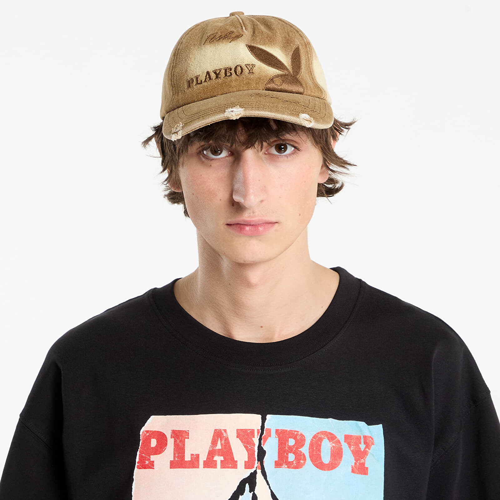 Šiltovka Playboy x FTSHP Denim Dadcap Orche Universal