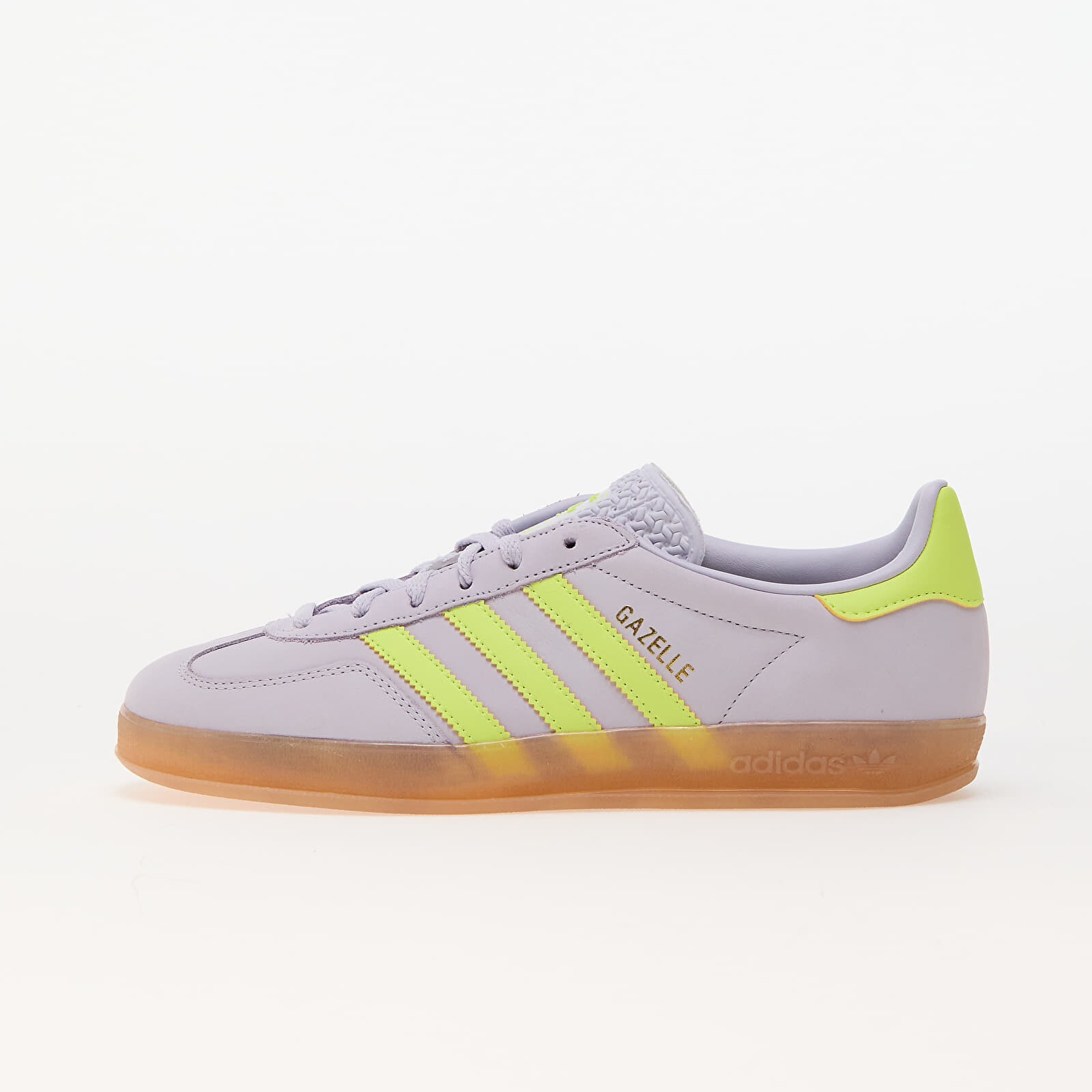 Tenisky adidas Gazelle Indoor W Silver Dawn/ Solar Yellow/ Gum EUR 35 1/2