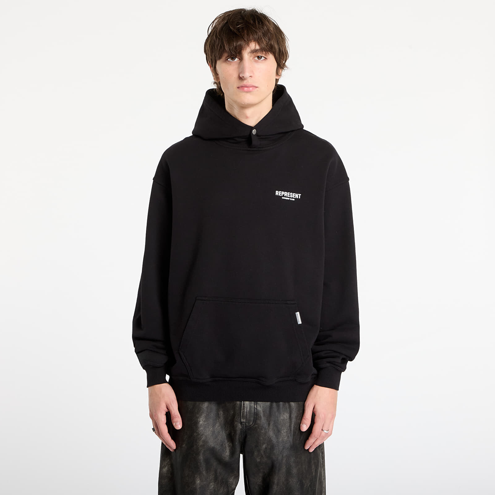 Mikina REPRESENT Owners Club Hoodie Black M