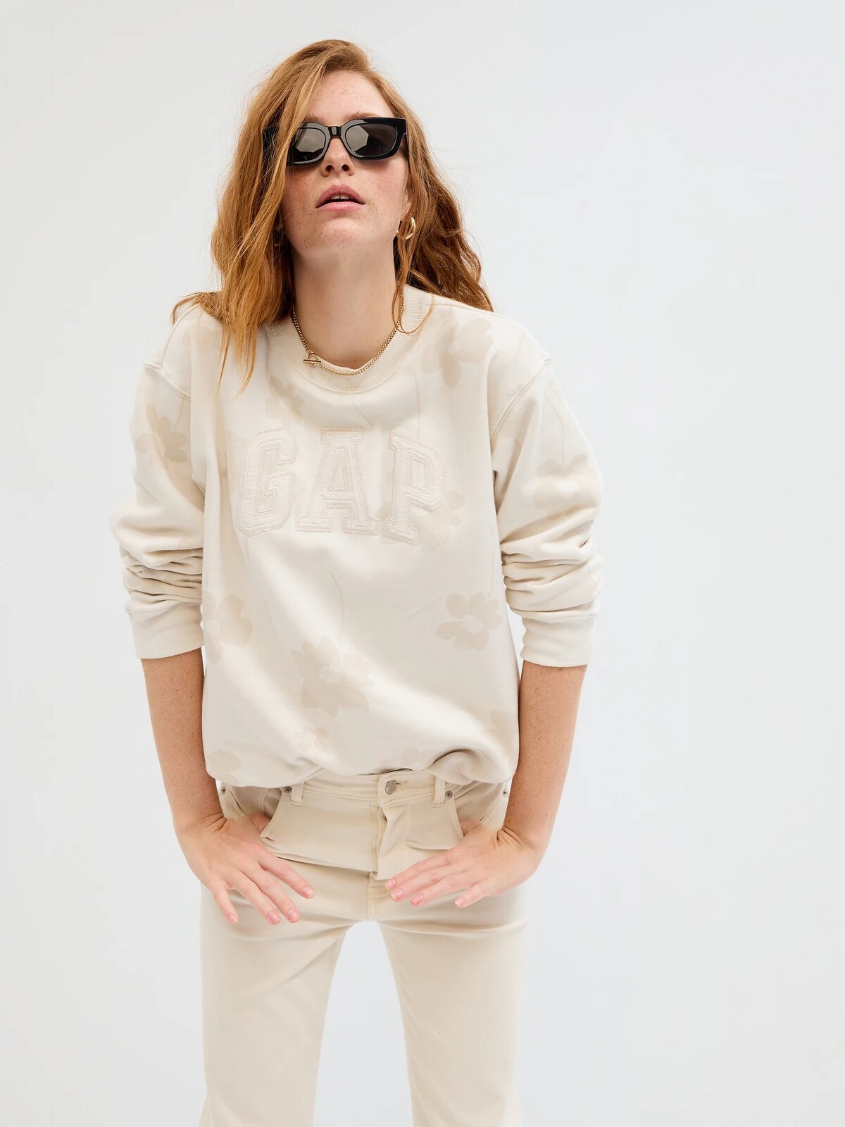 Mikina s logom GAP - Ženy