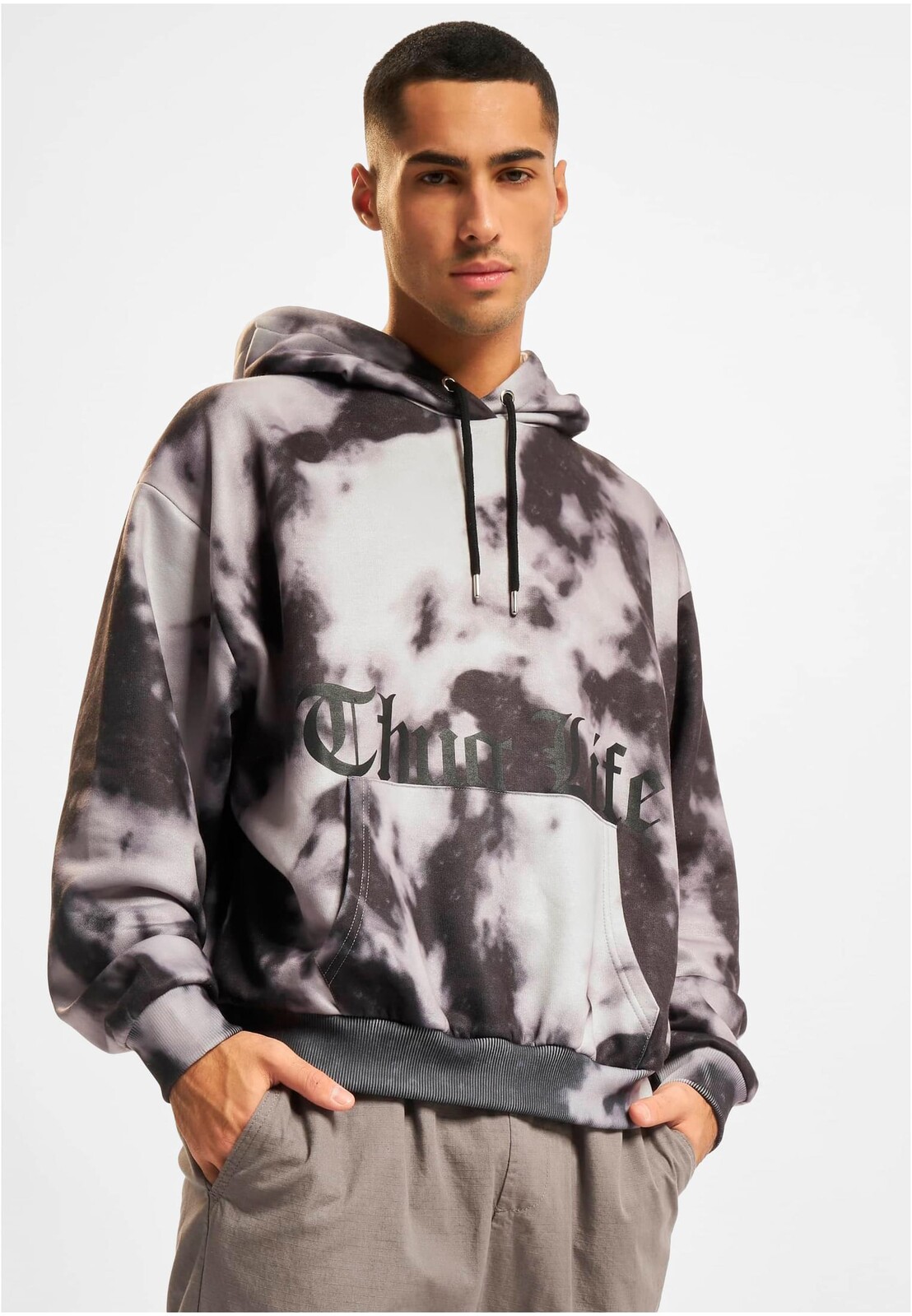 Men's Thug Life Underground Hoody - Black