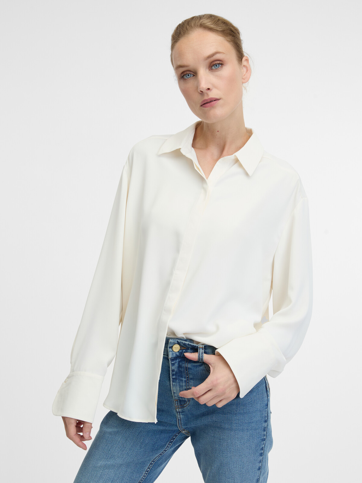 Cream women's shirt ORSAY - Women's