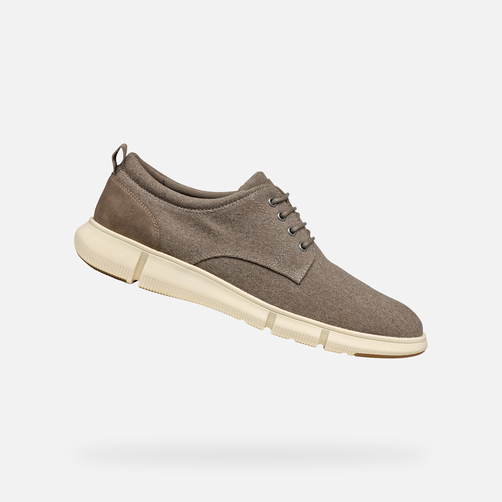 Light grey men's sneakers Geox Adacter F - Men's