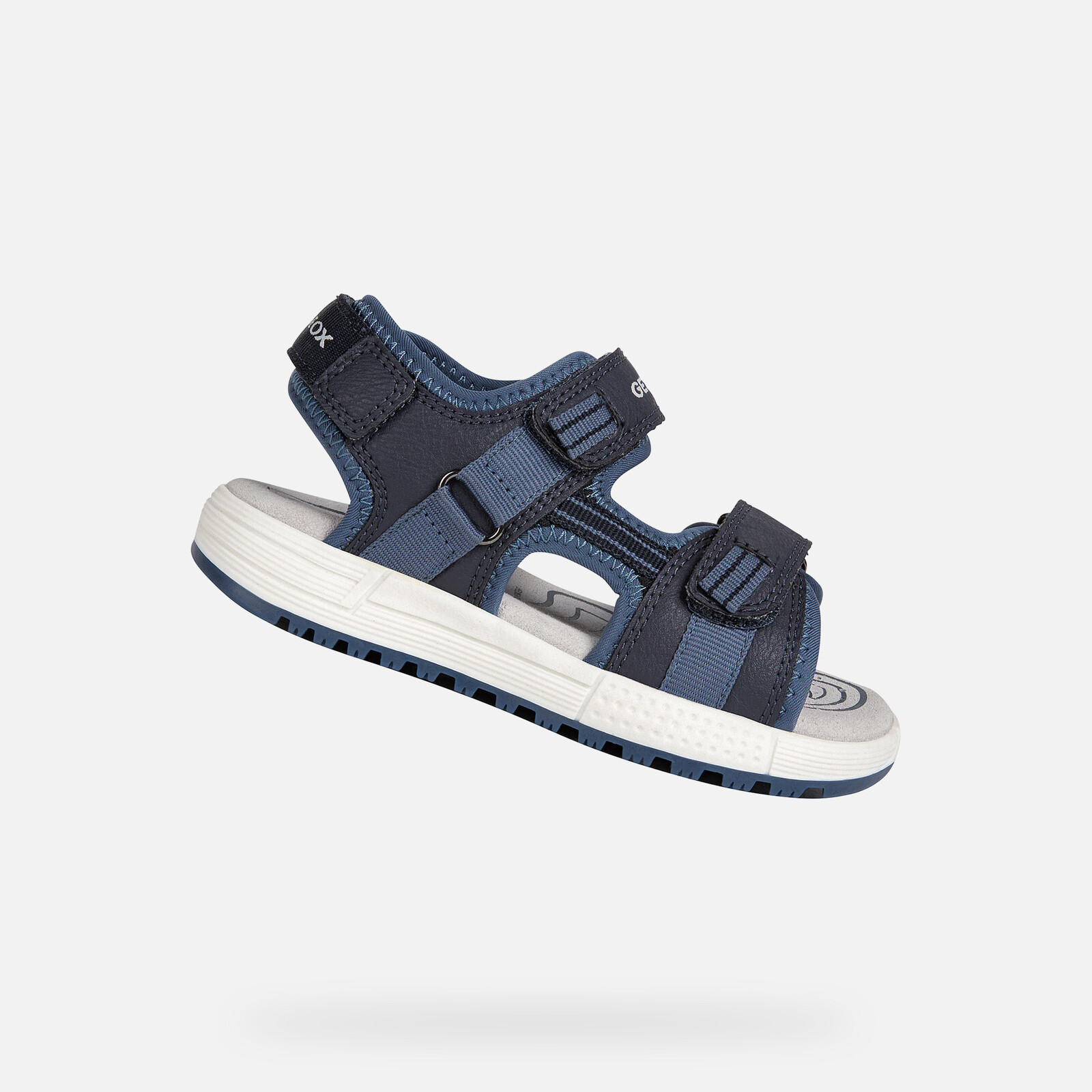 Dark blue boys' sandals Geox Alben - Boys