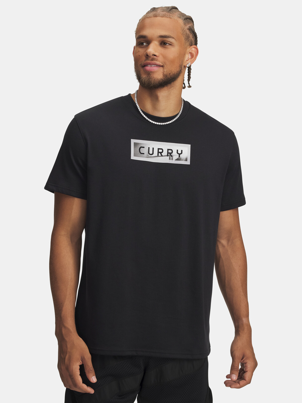 Men's Under Armour Curry Trend Tee 1-BLK T-Shirt - Mens