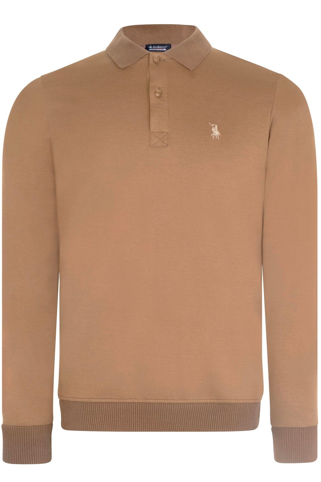 V9007 DEWBERRY MEN'S SWEATSHIRT-CAMEL