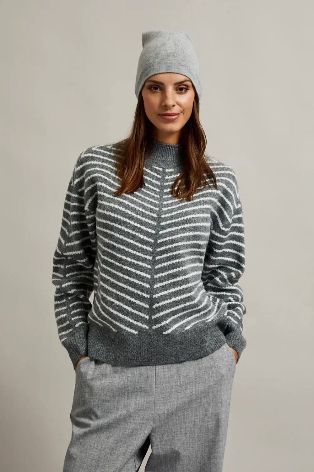 Marisse WOMEN'S HAT Z-CZ-4519 GRAPHITE MEL