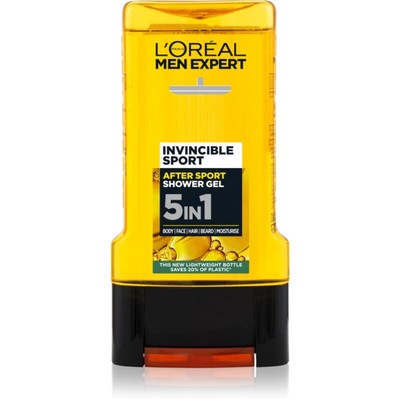 L’Oréal Paris Men Expert Invincible Sport sprchový gél 5 v 1 300 ml