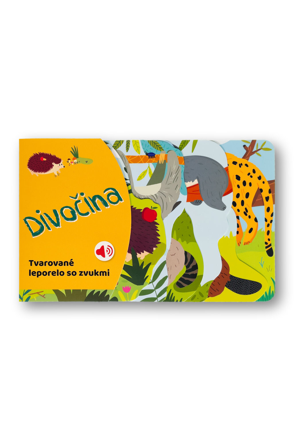 Tvarované leporelo so zvukmi - Divočina
