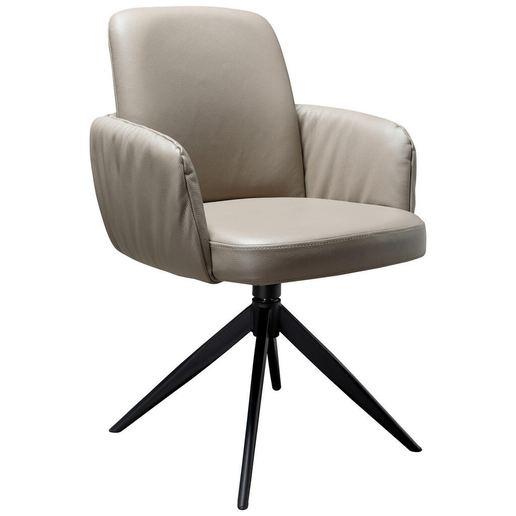 Moderano STOLIČKA S PODRÚČKAMI, čierna, taupe