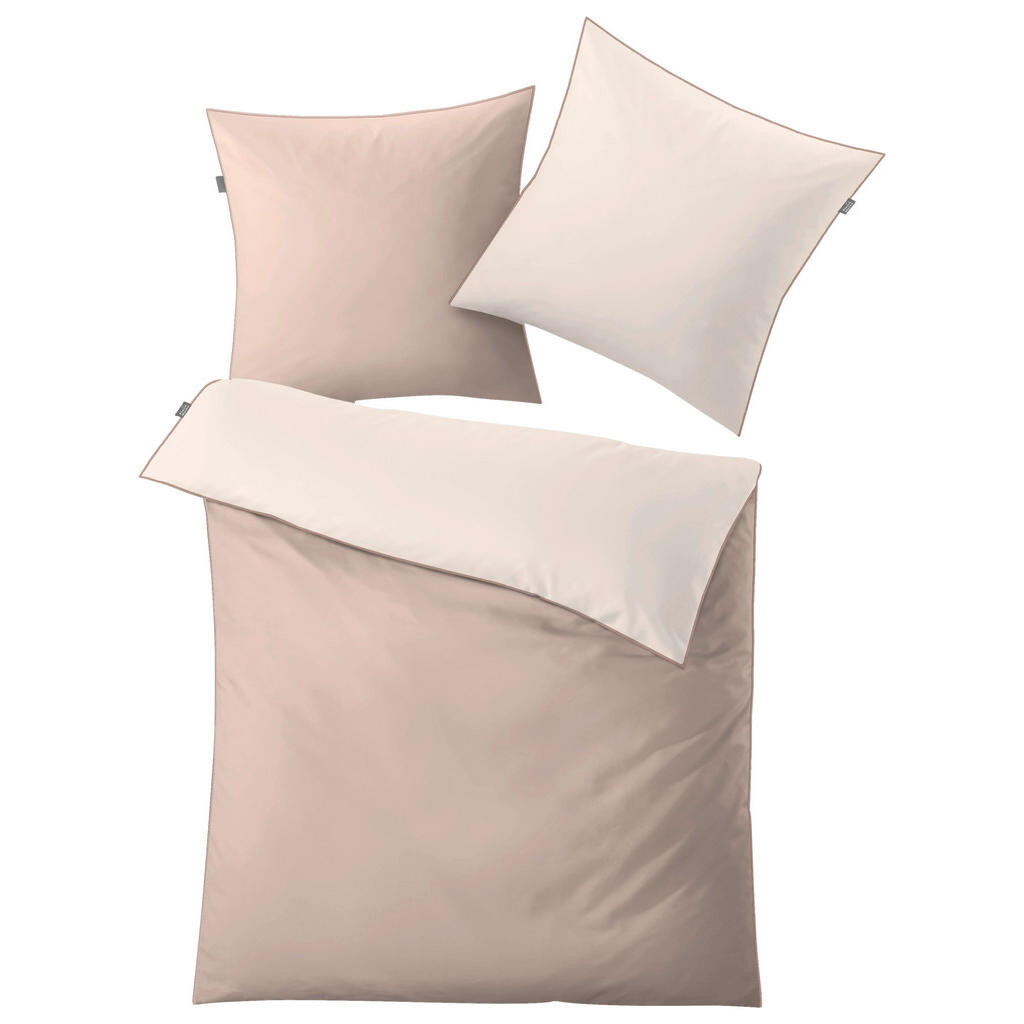 Kleine Wolke OBOJSTRANNÁ POSTEĽNÁ BIELIZEŇ, makosatén, béžová, 135/200 cm