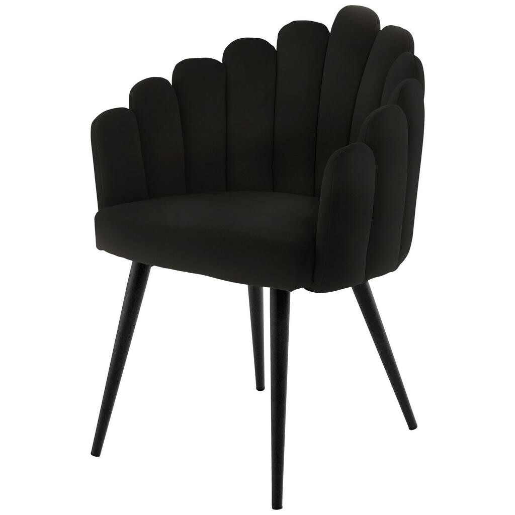 Kayoom STOLIČKA S PODRÚČKAMI, železo, čierna