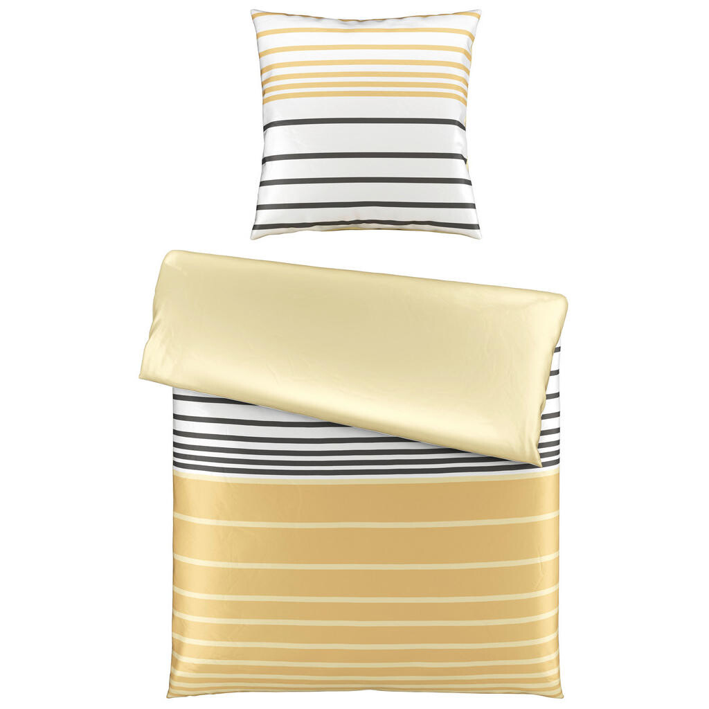 Esposa OBOJSTRANNÁ POSTEĽNÁ BIELIZEŇ, žltá, 135/200 cm