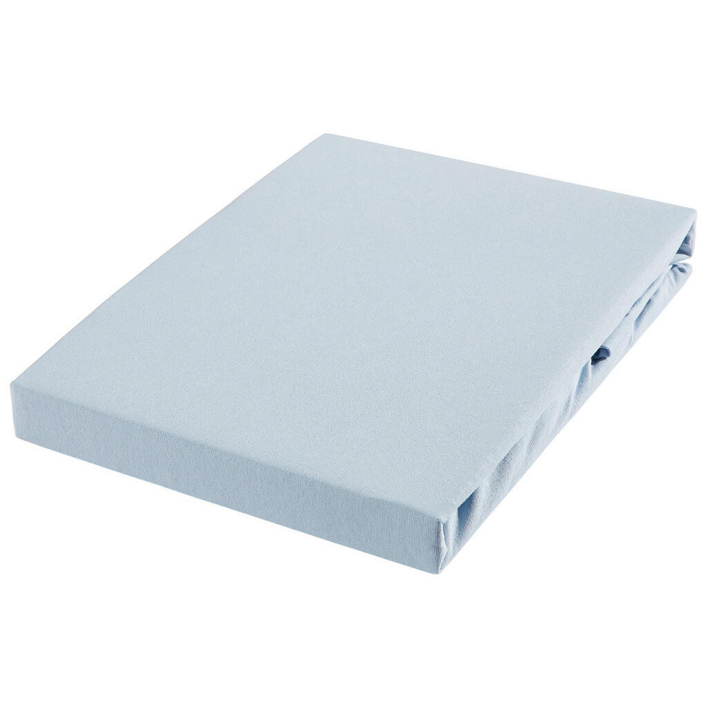 Novel NAPÍNACIA PLACHTA, džersej, modrá, 180-200/200-220 cm