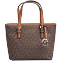 Veľká nákupná taška/Nákupná taška MICHAEL Michael Kors 35T9GTVT0B-BROWN
