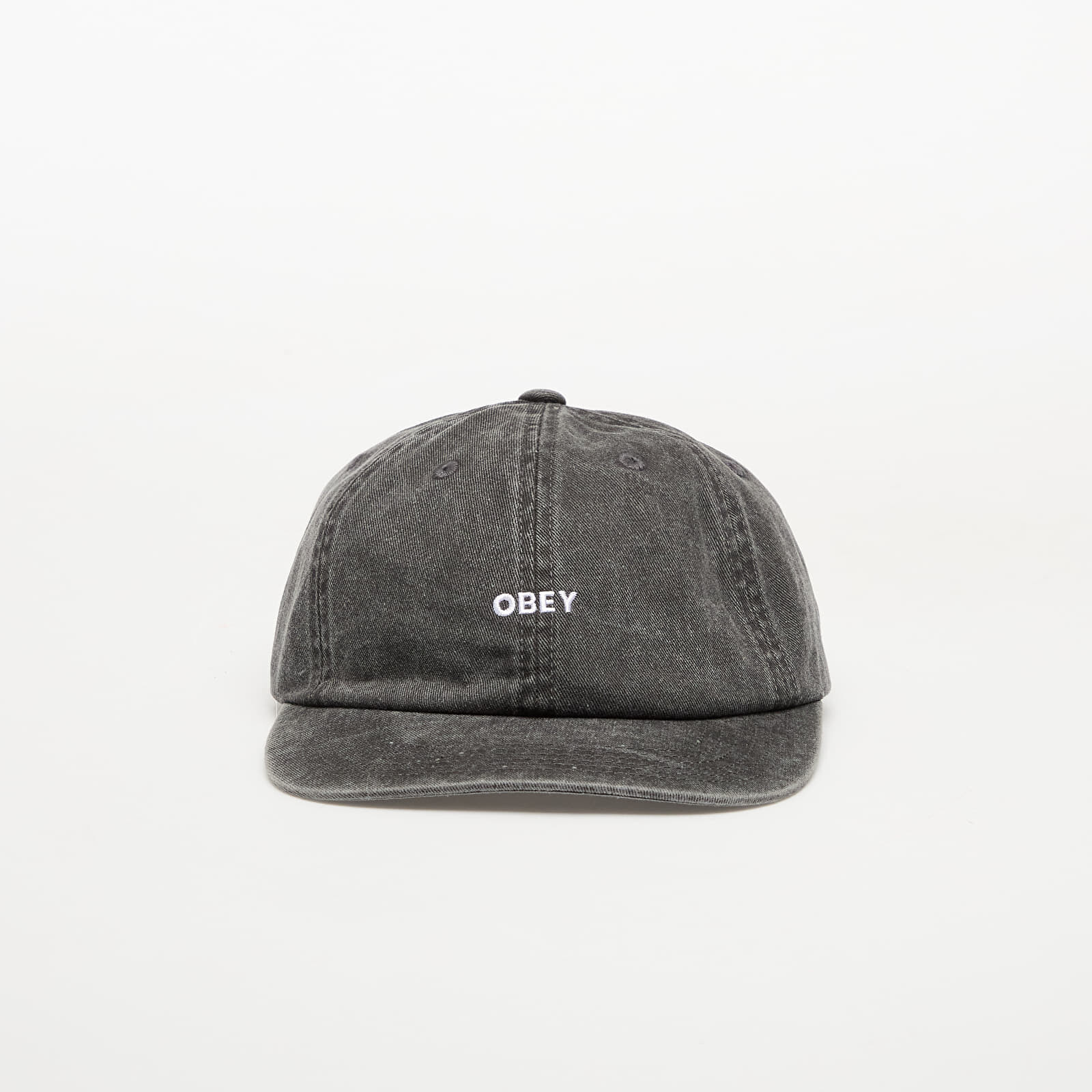 Šiltovka OBEY Pigment Bold 6 Panel Strapback Pigment Black Universal