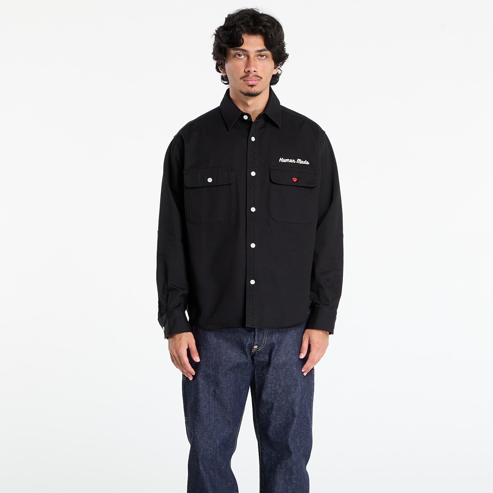Košeľa HUMAN MADE Oversized Shirt Black M