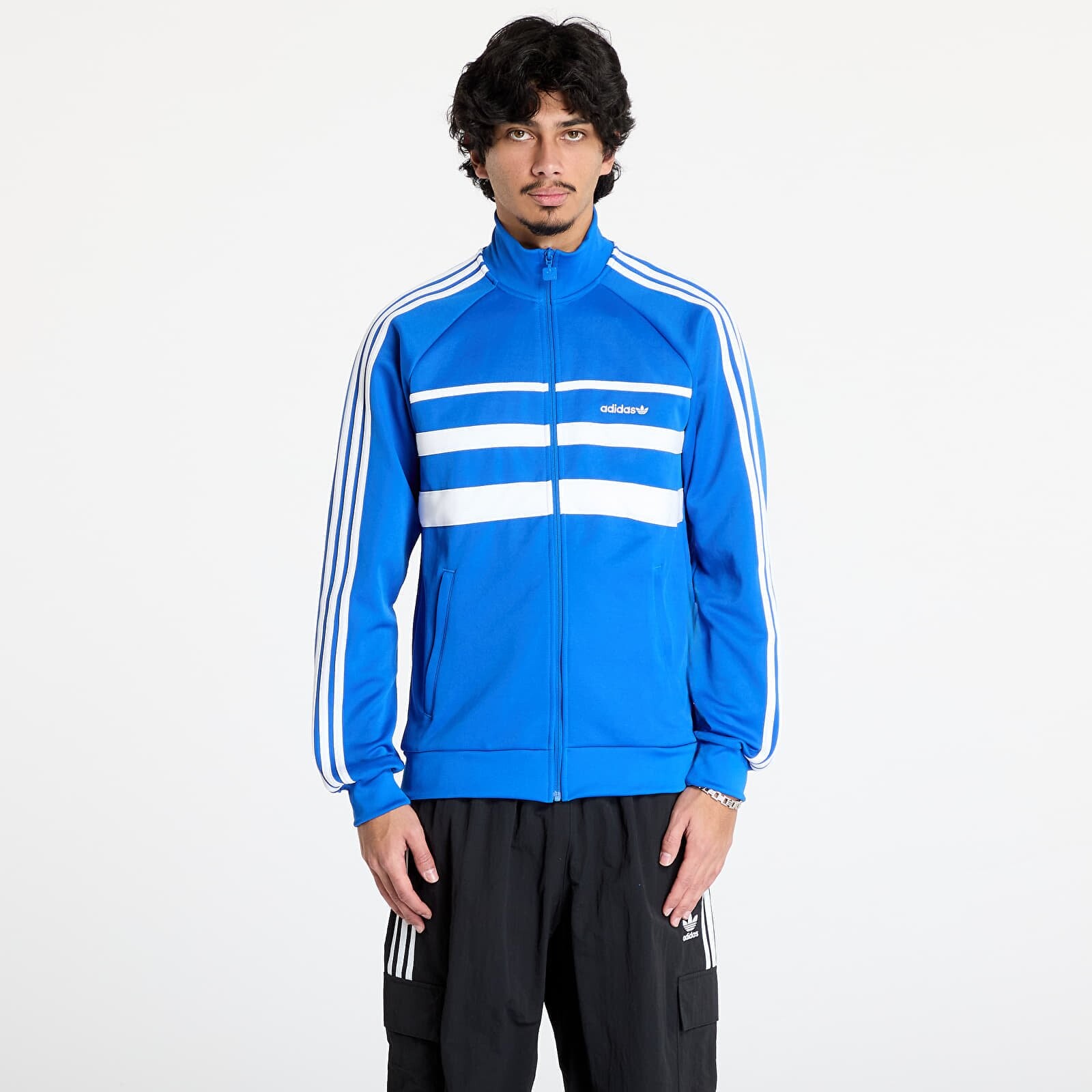Mikina adidas The First Track Top Blue/ White M