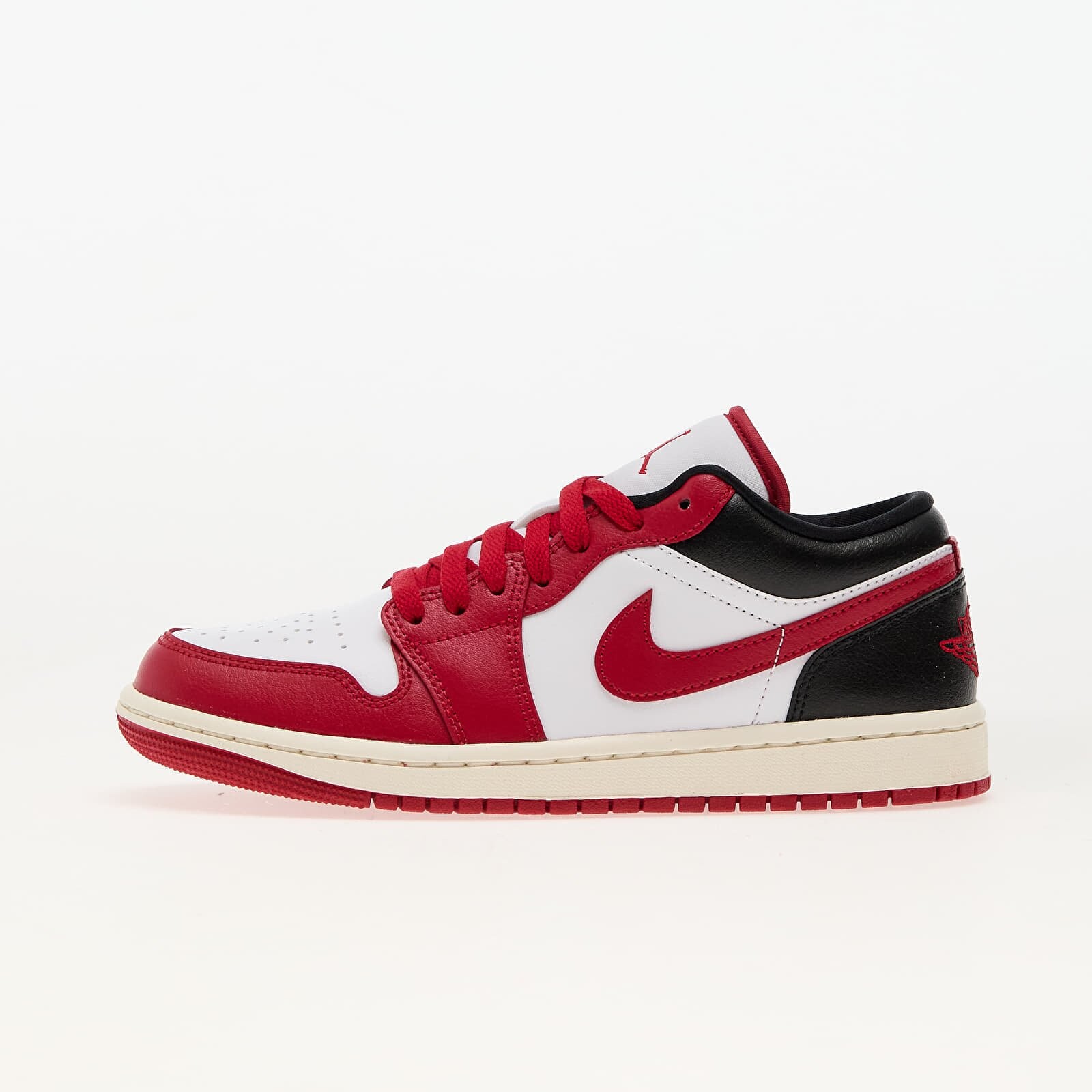 Tenisky Air Jordan 1 Low White/ Gym Red-Black-Sail EUR 42.5