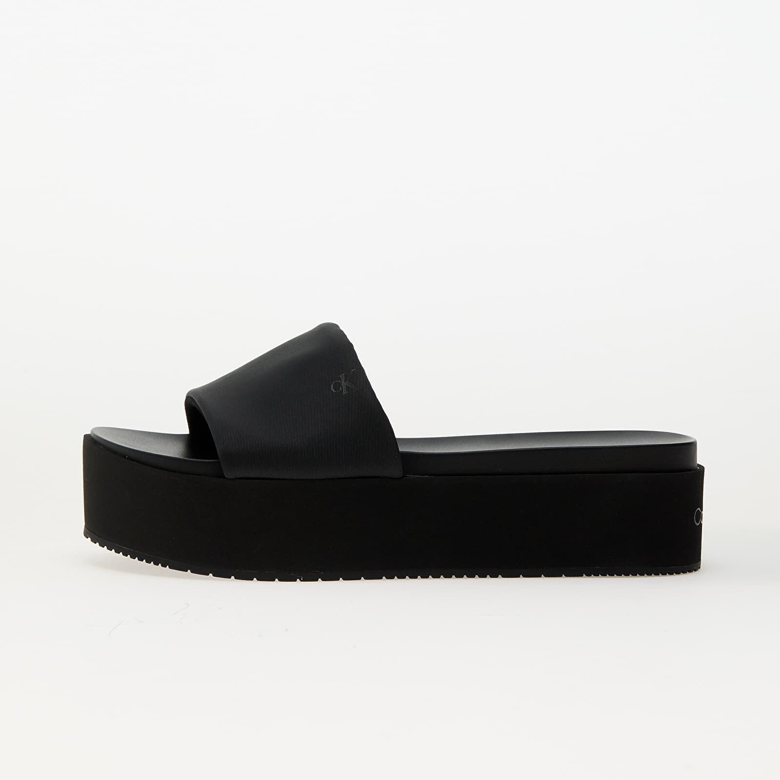 Tenisky Calvin Klein Jeans Flatform Sandal Slid Black EUR 39