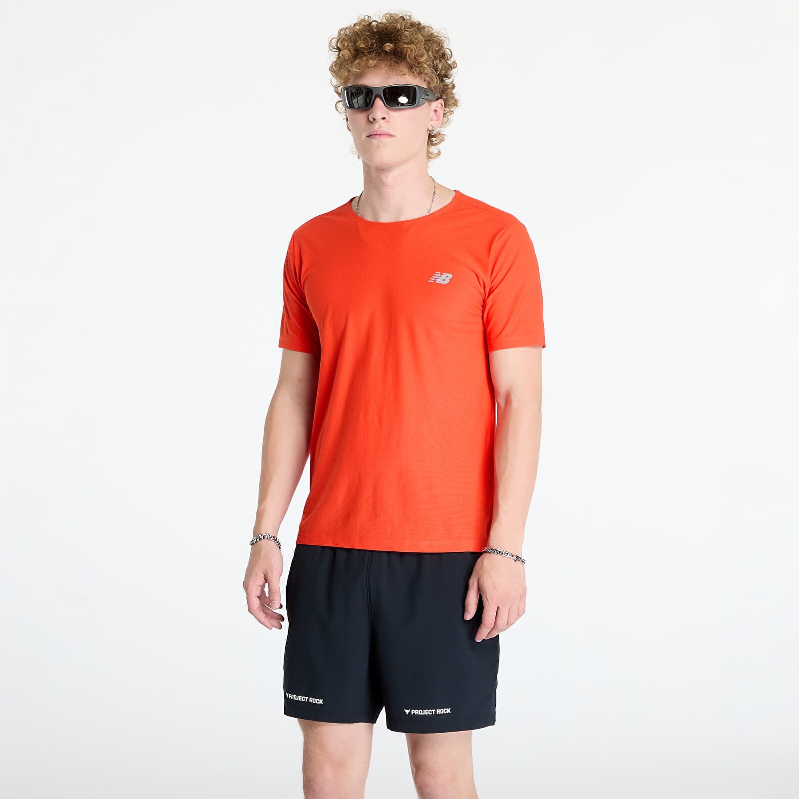 Tričko New Balance Athletics Jacquard T-Shirt Neoflame M
