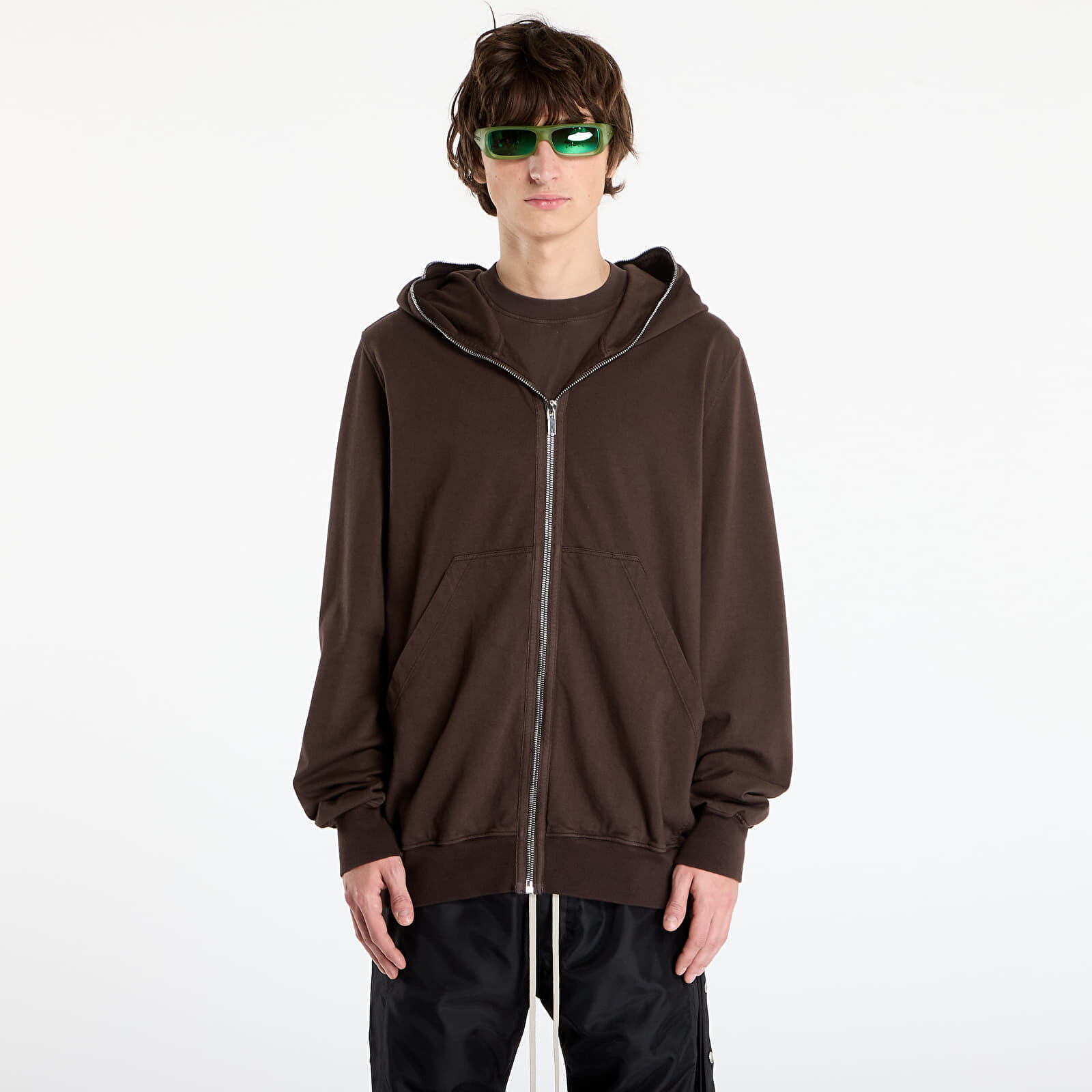 Mikina Rick Owens DRKSHDW Jumbo Gimp Hoodie Dark Dust XL