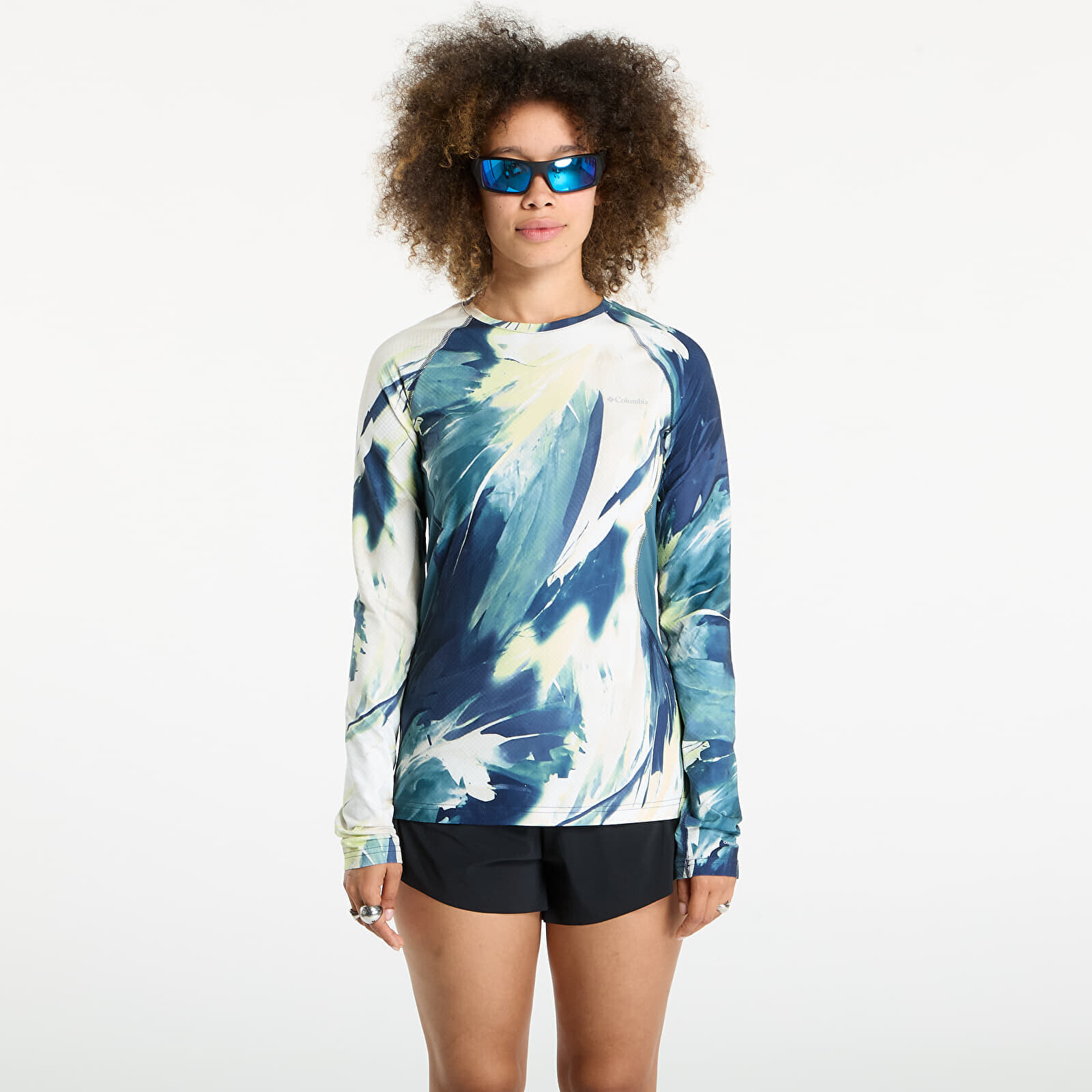 Tričko Columbia Omni-Heat Infinity™ Knit LS Crew Everblue Snowflight L