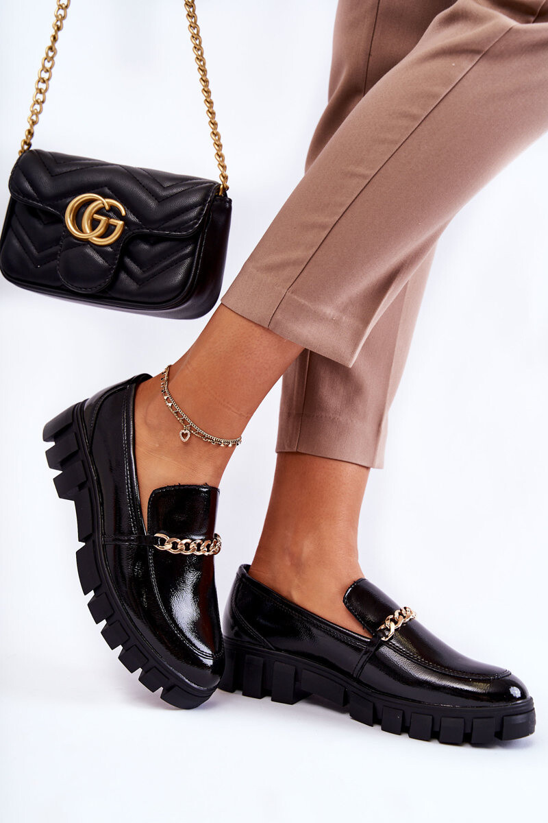 Dámske mokasíny Kesi s retiazkou