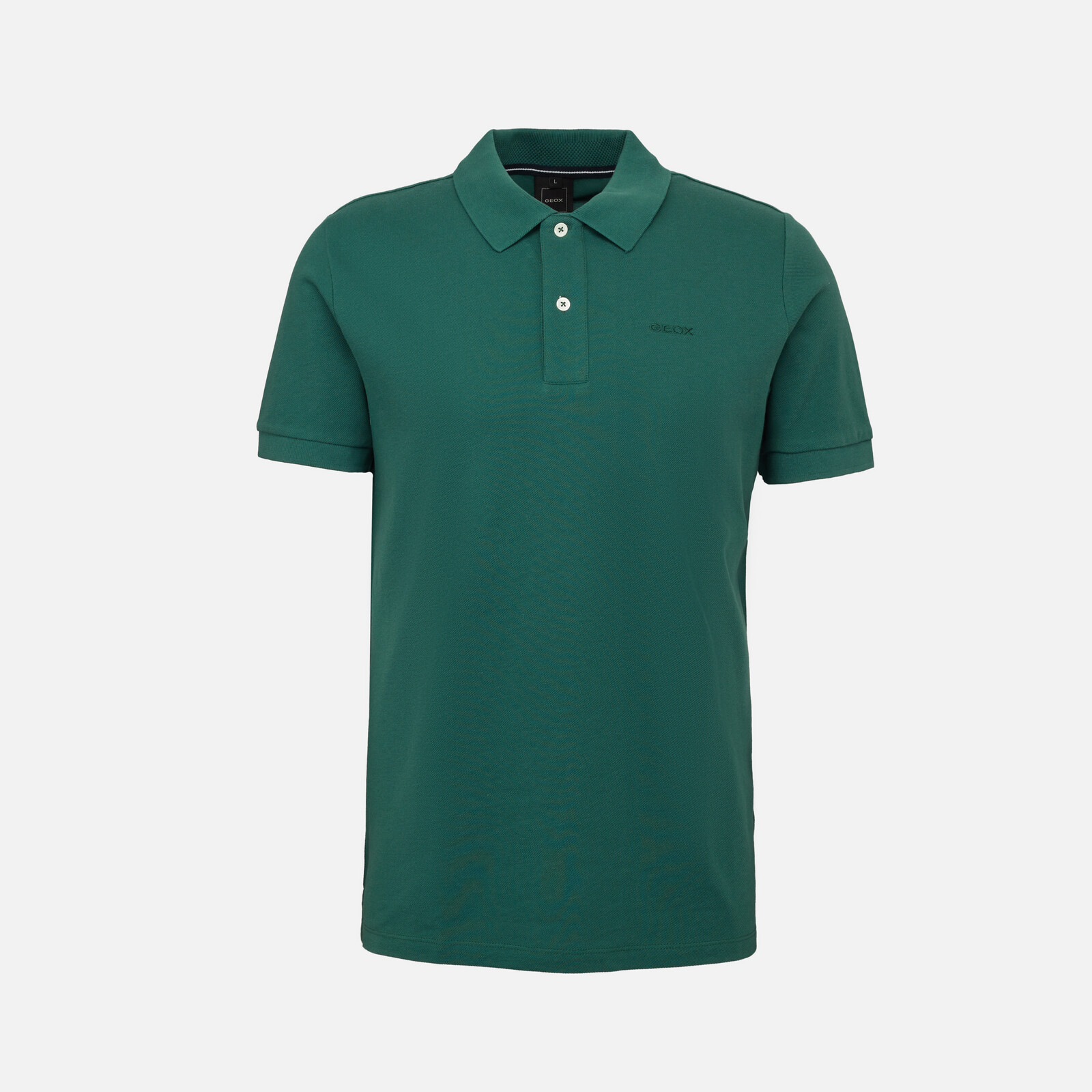 Green men's polo shirt Geox - Men's