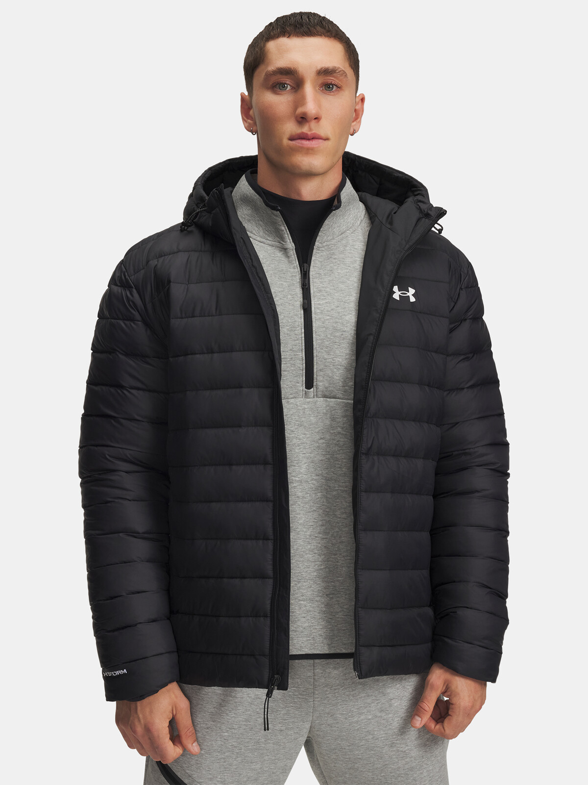 Men's Under Armour UA Sportswear Jacket Ins Jkt-BLK - Mens