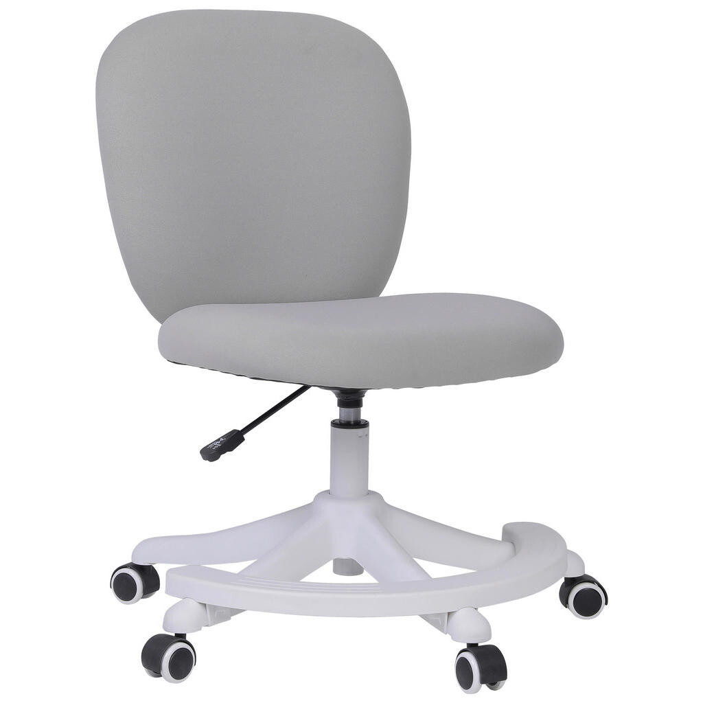 Boxxx OTOČNÁ STOLIČKA PRE MLÁDEŽ, sieťovina, sivá, biela