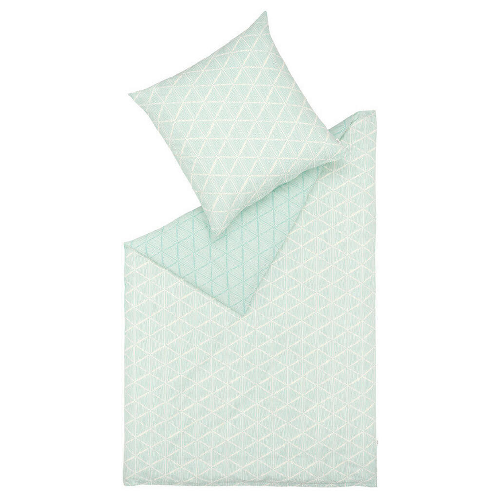 Esprit OBOJSTRANNÁ POSTEĽNÁ BIELIZEŇ, renforcé, mätovozelená, 155/220 cm