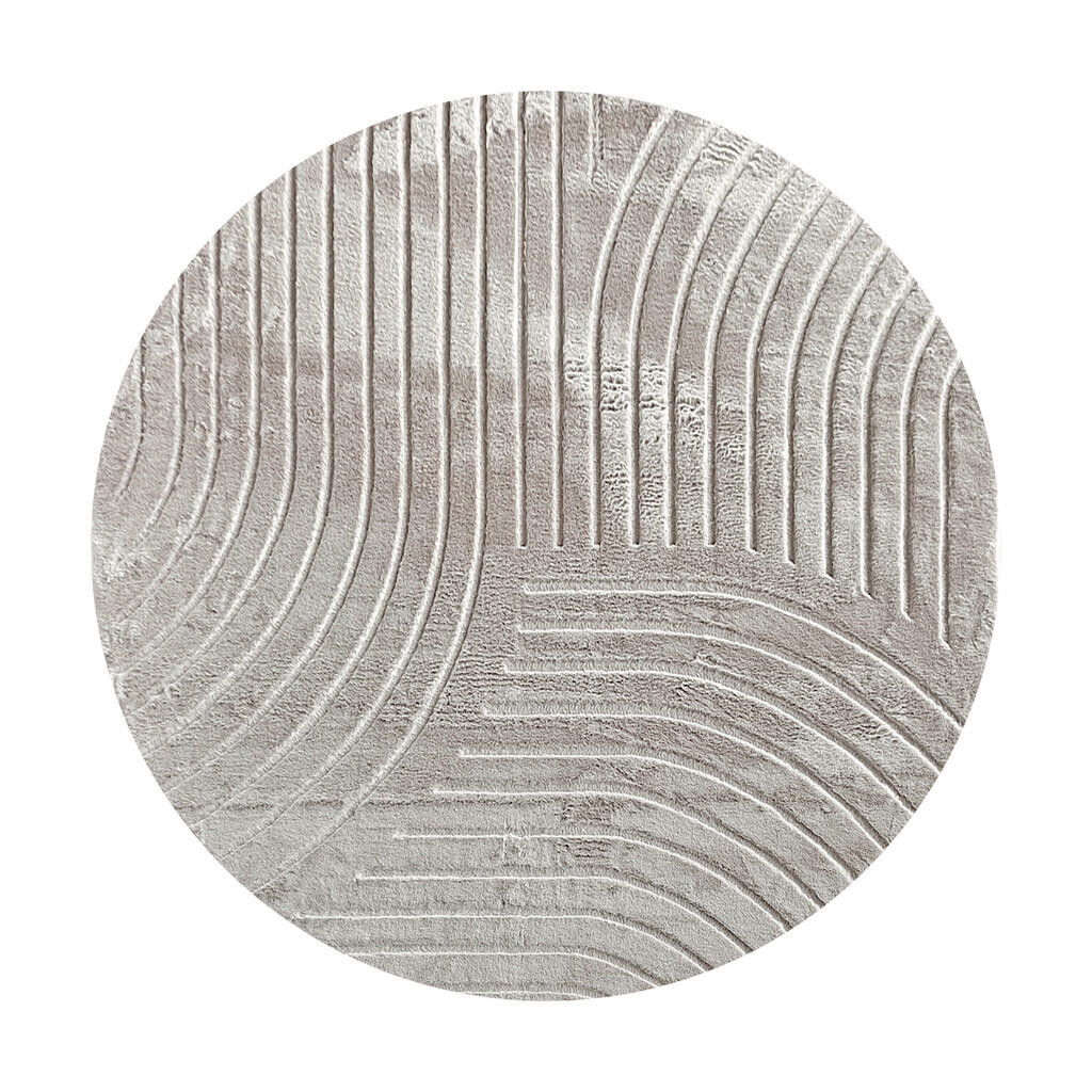 Novel KOBEREC S VYSOKÝM VLASOM, 160 cm, taupe