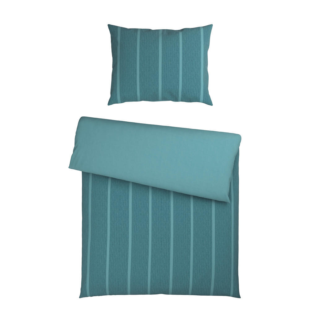 Bio:Vio OBOJSTRANNÁ POSTEĽNÁ BIELIZEŇ, renforcé, petrolejová, 140/200 cm