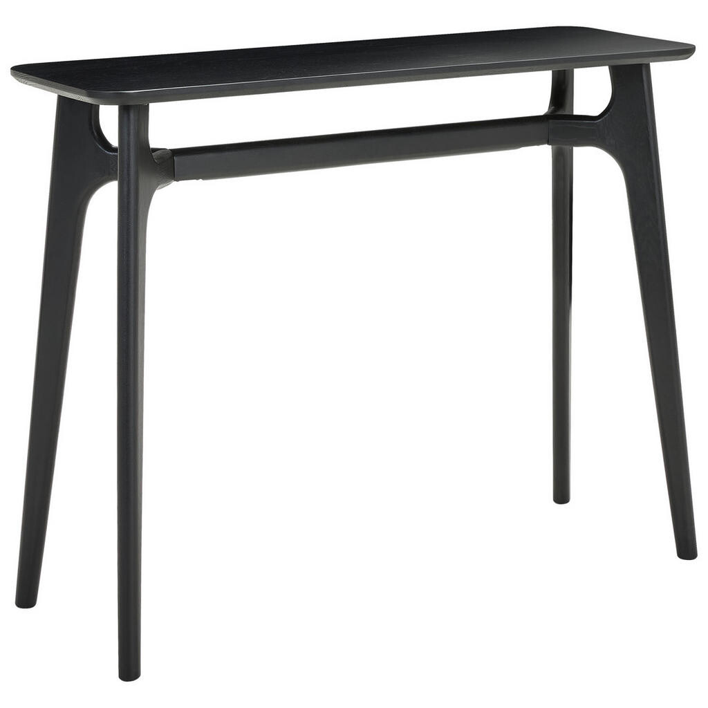 MID.YOU KONZOLOVÝ STOLÍK, dub, čierna, 100/80/35 cm