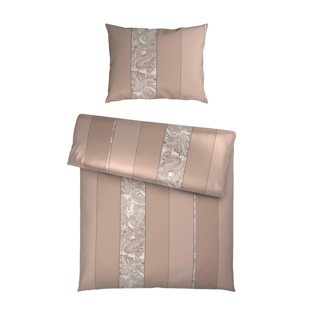 Dieter Knoll POSTEĽNÁ BIELIZEŇ, satén, béžová,