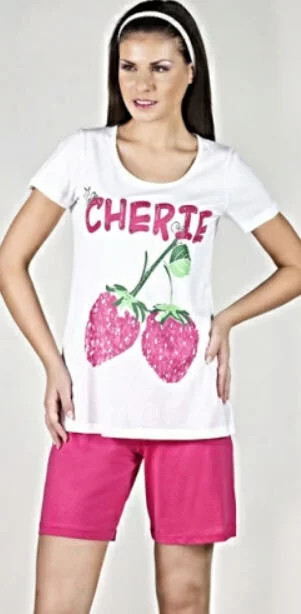 Pyžamo 9310 - Vamp S bílá