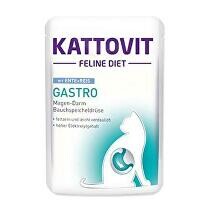 Kattovit Feline Gastro kapsičky 24 x 85 g - kačacie a ryža