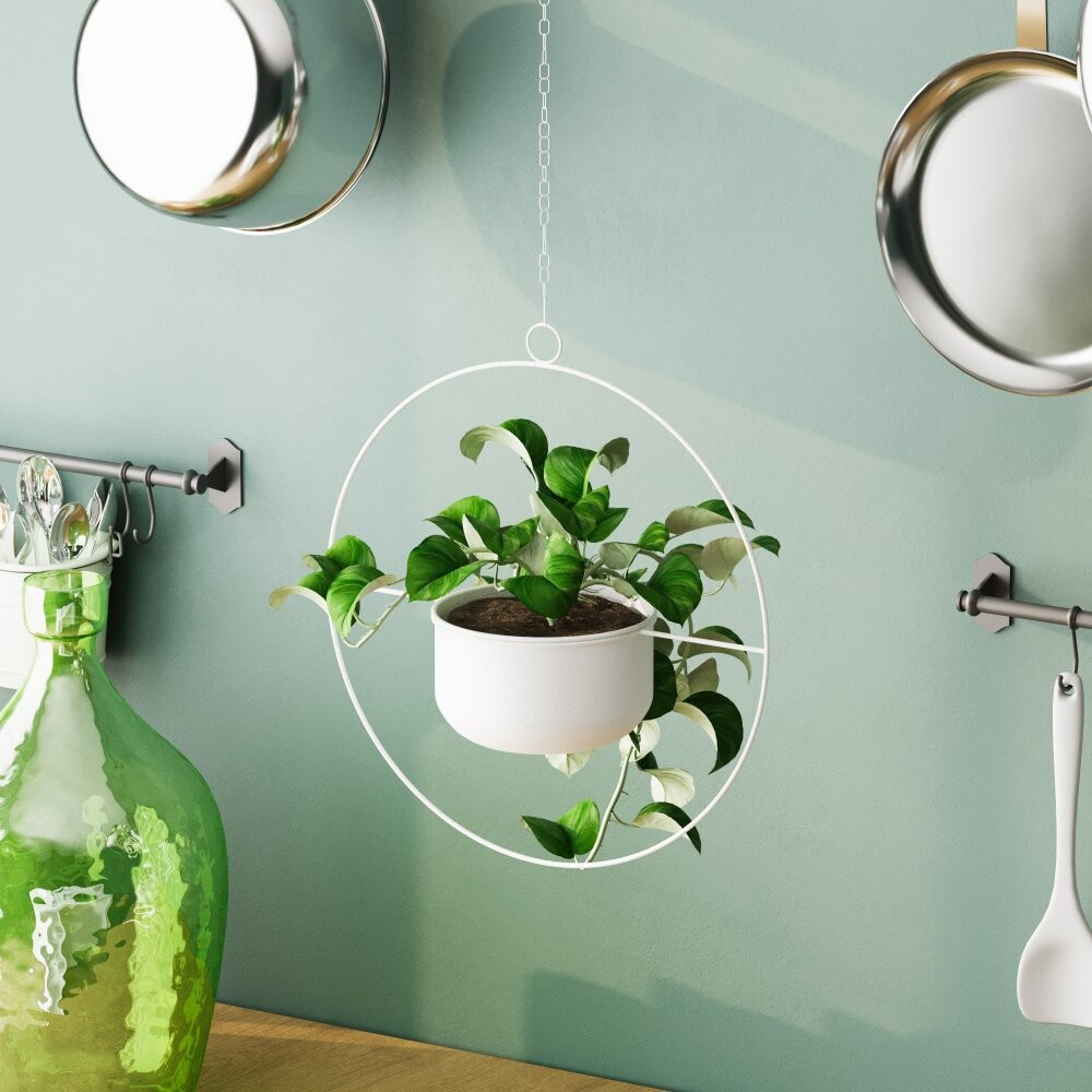 Dekoratívny kvetináč Payanda - White