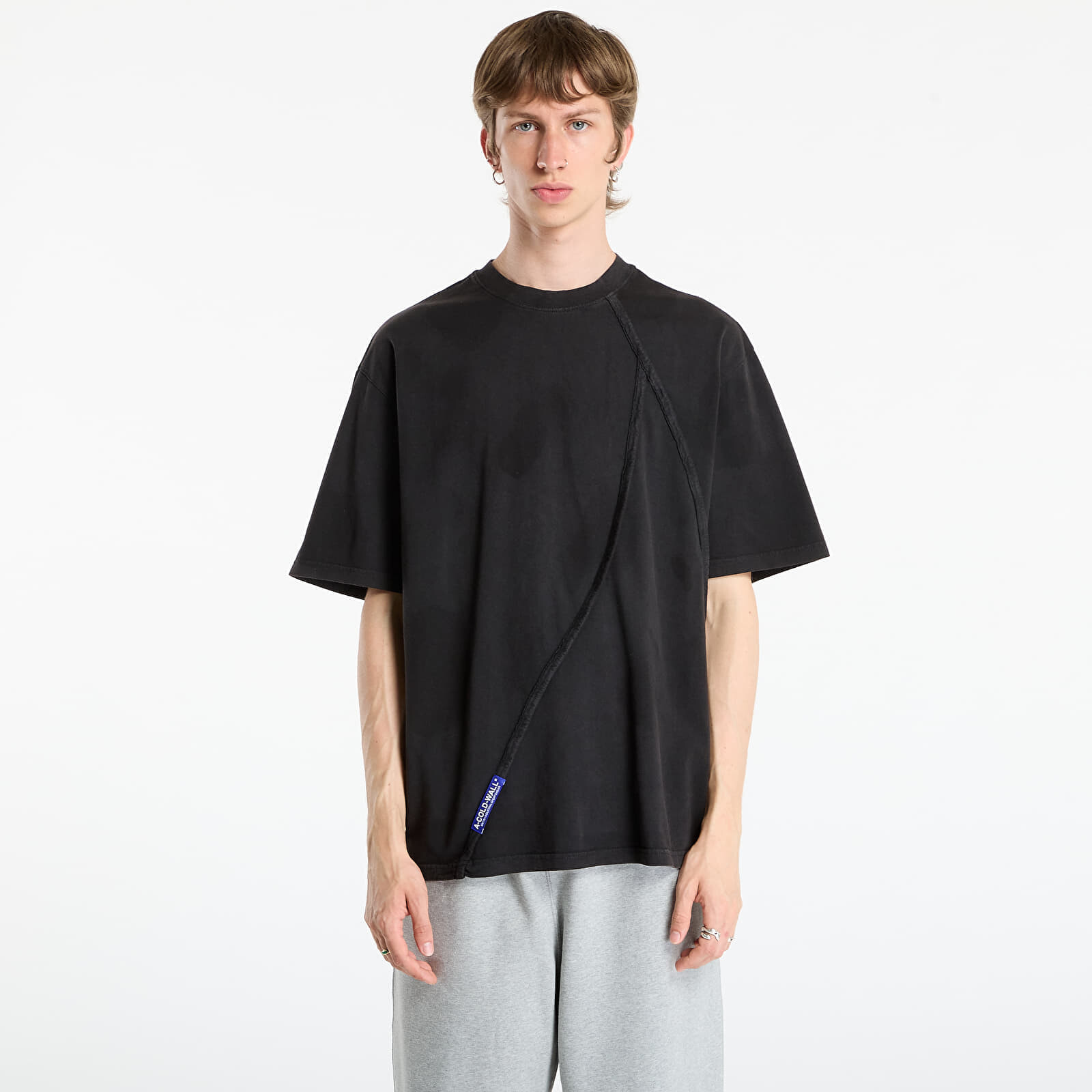 Tričko A-COLD-WALL* Chartered Tshirt Black S